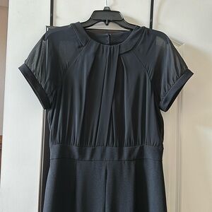 Vince Camuto Black Wide Leg Jumpsuit